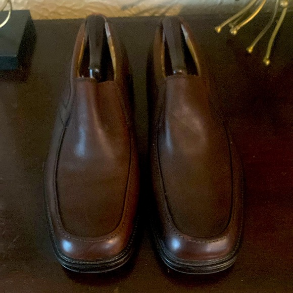 Bass And Co Mens Slip-On Leather Shoe BASS-PAYNE 1791-200 (Brand New) Size 10.5M - Picture 1 of 6